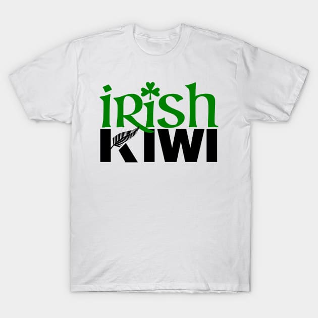 Irish Kiwi (for light backgrounds) T-Shirt by honeythief